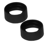SEWACC 2pcs Microscope Eyecup Protector Reusable Eyepiece Covers for Telescopes Microscopes Enhanced Eye Protection Against Glare Strain Easy Installation Broad Compatibility