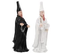 SEWACC 2Pcs Mythical Horror Figurines for Sand Table Durable Statues for Psychological Therapy Creative Play Educational Training Captivating Gothic Garden Decor