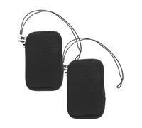 SEWACC 2pcs Neoprene Phone Sleeve Pouch Set for Women Portable Zippered Mobile Bag Phone Protector for Travel and Daily Use Lightweight Waterproof Cell Pouches