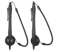 SEWACC 2Pcs Resistive Stylus Pen for Touchscreen with Hard Tip, Anti-Lost Lanyard and Base, Compatible with Resistive Tablets for Drawing and Writing