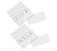 SEWACC 2pcs Sauna Door Hinge Replacement PVC Part with Heat Endurance and Quiet Operation Assurance for Bathroom Steam Room Doors in Professional and Residential Spa Rooms