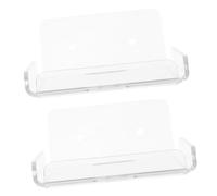 SEWACC 2Pcs Small Floating Shelf Wall Mount Security Camera Holder Rack Stable Storage Stand for Monitors Ip Cameras and Webcams for Living Rooms Bedrooms and Offices