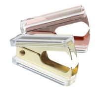 SEWACC 2Pcs Small Handheld Staple Remover Nail Lifter Portable Acrylic Stapler Remover Tool for Office Home Classroom Use Ergonomic Comfortable Grip