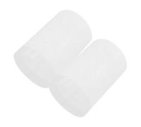 SEWACC 2pcs Small Pendant Light Shades Frosted Linen Glass Replacement Lamp Covers for Bedroom Living Office Fixtures