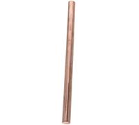 SEWACC 2pcs Solid round Brass Rod for DIY Craft Making and Assembly Training, High Purity Brass Metal Project Rod with Excellent Conductivity and Easy Machining, Classic Cylindrical Shape