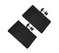 SEWACC 2pcs Streaming Mic Tray Rack Stable Phone Holder Clamp on Mic Stand Holder for Singing Stage Flexible Adjustment Design