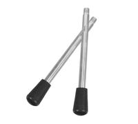 SEWACC 2pcs Threaded Revolving Crank Handle Long Arm Clamping Knob for Drill Press Milling Machine Precision Engineered Wear Resistant Versatile Industrial Equipment Handle