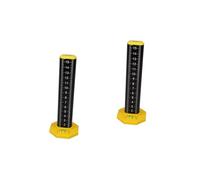 SEWACC 2pcs Tiling Level Tool with Magnetic Base High Precision Ceiling Leveling Ruler and Floor Tile Contour Gauge for Accurate Measurement and Easy Installation of Suspended Ceilings