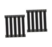 SEWACC 2sets Modern Cabinet Pull Handles Decorative Drawer Knobs for Home Furniture Smooth Surface Design Durable and Secure Suitable for Dresser and Shoe Cabinets 5pcs*2