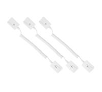 SEWACC 3 pcs Remote Control Tether Retractable Cable with Adhesive Hook for Phone Tablet Lost Security Leash Compact Self Adhesive Mount for Mobile Devices