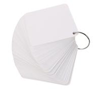 SEWACC 300 Sheets Blank Flash Cards DIY Memory and Index Cards for Studying Crafting Handwriting Practice for Students