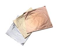 SEWACC 300pcs Decorative Foil Rub and Gold Leaf Imitation Dust for Wall Wrapping