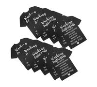 SEWACC 300pcs Shirt Washing Labels Cards Thick Paper Clothing Care Instruction Inserts for Small Business Packaging Lightweight Fold-Resistant Tags for Customer Guidance and Enhanced