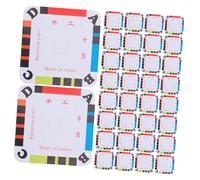 SEWACC 300pcs Square Weaving Cards Paperboard Craft Tablets for DIY Projects Educational Tool for Fine Motor Skill Development and Creative Pattern Making