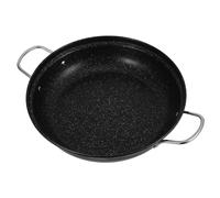 SEWACC 30cm Maifan Stone Hot Pot Cooking Wok Large Capacity Shallow Soup Pot Stainless Steel Korean Ramen Suitable for Kitchen Cooking