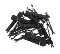 SEWACC 30pcs Car Air Vent Freshener Clip for Vehicle Air Outlet, U Shaped Alloy Material with Reliable and Sturdy Design, Classic Black Car Accessories Interior for Fragrance Diffuser