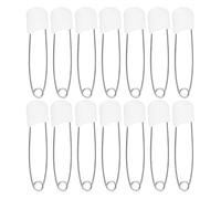 SEWACC 30pcs Large Diaper Safety Pins Strong Clothes Brooches for Newborn Nappies and Versatile Use Essential Diapering Pins