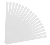 SEWACC 30pcs Mesh Backing Book Binding Tape Strips for Contract Document Magazine Photo Textbook Binding Quick Easy Use Plastic Glue Spine Strips Office Supply