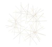 SEWACC 30pcs Metal Snowflake Wire Frames for Christmas Diy Beading Wire Craft Supplies, 9.5cm 8-point Snowflake Ornaments for Holiday Decoration and Jewelry Making
