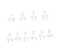 SEWACC 30pcs Single-sided Blank Erasable Scoreboard for Voting and Judging Writing Boards for Classroom Events and Games Easy to Use