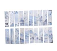 SEWACC 30pcs Vintage Chinese Style Paper Bookmarks Bulk Decorative Reading Cards for Students Teachers Classroom Office Souvenir Gift for for for for for for with Traditional Poetry Design