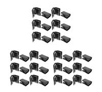 SEWACC 36pcs Book Shape Wedding Favor Boxes with Lid Creative Mini Plastic Candy Containers in Black for Wedding Graduation Halloween Tea Party Treat Storage