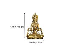 SEWACC 3Pcs Antique Style Copper Bodhisattva Pendants Unique Wall Decor Home Decoration Durable Copper Statue for Spiritual Ornament