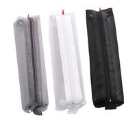 SEWACC 3pcs Camo Pencil Case for Girls Multi-Purpose Stationery Bag Pencils Holder