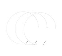 SEWACC 3pcs Front Loading Washing Machine Door Seal Gasket Spring Loaded Retaining Ring for Prevents Water Leaks Enhances Fit Compatible with Various Models