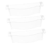 SEWACC 3pcs Grease Cup Oil Cup Replacement Deep Drip Pan Plastic Oil Tray Catcher Box for Stove Top Cooking Kitchen Grease Container