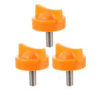 SEWACC 3pcs Orange Juicer Replacement Parts Plastic Screws for Citrus Squeezer Hand Press, Rapid Maintenance and Stability Enhancement for Orange Juice Machine