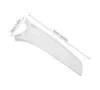SEWACC 3pcs Plastic Fan Blades Replacement for Pedestal Ceiling Table and Floor Fans Quiet Silent Operation Easy Installation Indoor Outdoor