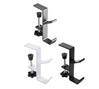 SEWACC 3pcs Purse Holder for Table Under Desk Mount Hooks Purse Organizer for Office Desk Handbags Backpacks Space-saving Table Hooks