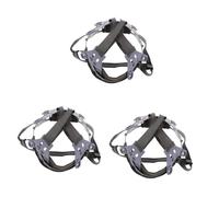 SEWACC 3pcs Safety Hat Suspension Liner with Knob Durable Hard Hat Replacement Insert for Construction Maintenance and Industrial Use Breathable Design for Comfort and Protection