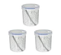 SEWACC 3pcs Transparent Mantis Breeding Box Reptile Feeding Container Pet Terrarium Enclosure for African Ghost Mantis and Praying Care