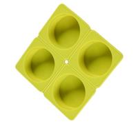 SEWACC 4 Pack Round Mold Silicone Soap Die DIY Soap Accessories High Temperature Resistance Mold Dishwasher Safe Refrigerator Safe for Making Ice Cube and Muffin Random Color