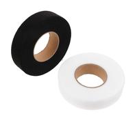SEWACC 4 Rolls Fusible Interfacing Tape Double Sided Adhesive Non Woven Lightweight Heat Iron Fabric for Sewing DIY Clothing Repairs and Home Studio Use