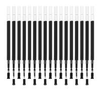 SEWACC 40pcs Black Gel Pen Refills Multi-Function Portable Plastic Ink Pen Refills Convenient Refillable Replacements for Office and School Use