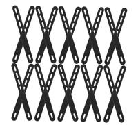 SEWACC 40pcs Cord Organizer Cord Wrapper for Electronics Tie Organizer Data Cable Strap Management Black