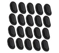 SEWACC 40pcs Eyeglasses Nose Pads Repair Kit Nose Cushion for Comfortable Wear Non Design for Glasses Black Color for Reducing Pressure and Enhancing Comfort