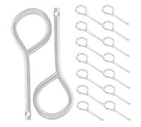 SEWACC 40PCS Fire Extinguisher Pull Pins Durable Lock Pin Stoppers with Fast Action Design for Fire Extinguisher Security and Emergency Use