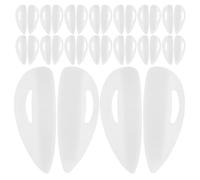 SEWACC 40pcs Reusable Silicone Eyelash Curl Pads for Lash Lift and Extension Soft Molded Lash Perm Shields with Advanced Isolation Technology Washable Eye Curler Pads for Professional and