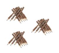 SEWACC 45 PCS Natural Bark Pencils Rustic Wooden Twig Writing Tools for Boys Outdoor Classrooms and Wedding Favors Biodegradable