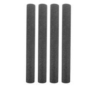 SEWACC 4Pcs 40Cm White Foam Pipe Insulation Covers, Hollow Sponge Tube Protective Sleeve for Plumbing Freeze and Heat Preservation, Anti-Crush Thermal Insulation Tubing for Winter