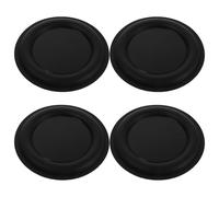 SEWACC 4Pcs 6.5 Inch (145Mm) Plastic Passive Speaker Diaphragm Plates Bass Radiator Vibration Membrane for Car Audio Subwoofer Repair and DIY