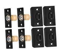 SEWACC 4pcs Adjustable Stainless Steel Ball Catch Latches for Doors Copper Spring Loaded Hidden Door Hardware Silent Cabinet Ball Catch Easy to Install Durable Multipurpose