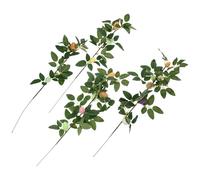 SEWACC 4pcs Artificial Egg Branches Egg Bouquet 16.90x5.89x1.18in Foam Iron Cloth Unique Vivid Photo Decoration Prop for Celebration