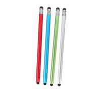 SEWACC 4pcs Capacitive Stylus Pen Double-sided Silicone Tip Smooth Touch Screen Pen for Tablets and Smartphones Lightweight Compatible