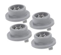 SEWACC 4Pcs Dishwasher Rack Wheels Replacement Compatible with Bosch Easy Installation Smooth Movement Fit for Efficient Operation