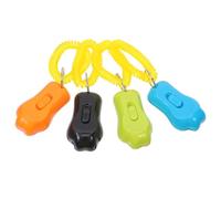 SEWACC 4pcs Dog Training Clickers with Wrist Strap - Behavioral Training Aids for Puppy and Cat Obedience - Lightweight Pet Clicker Trainer Set for Home and Outdoor Use